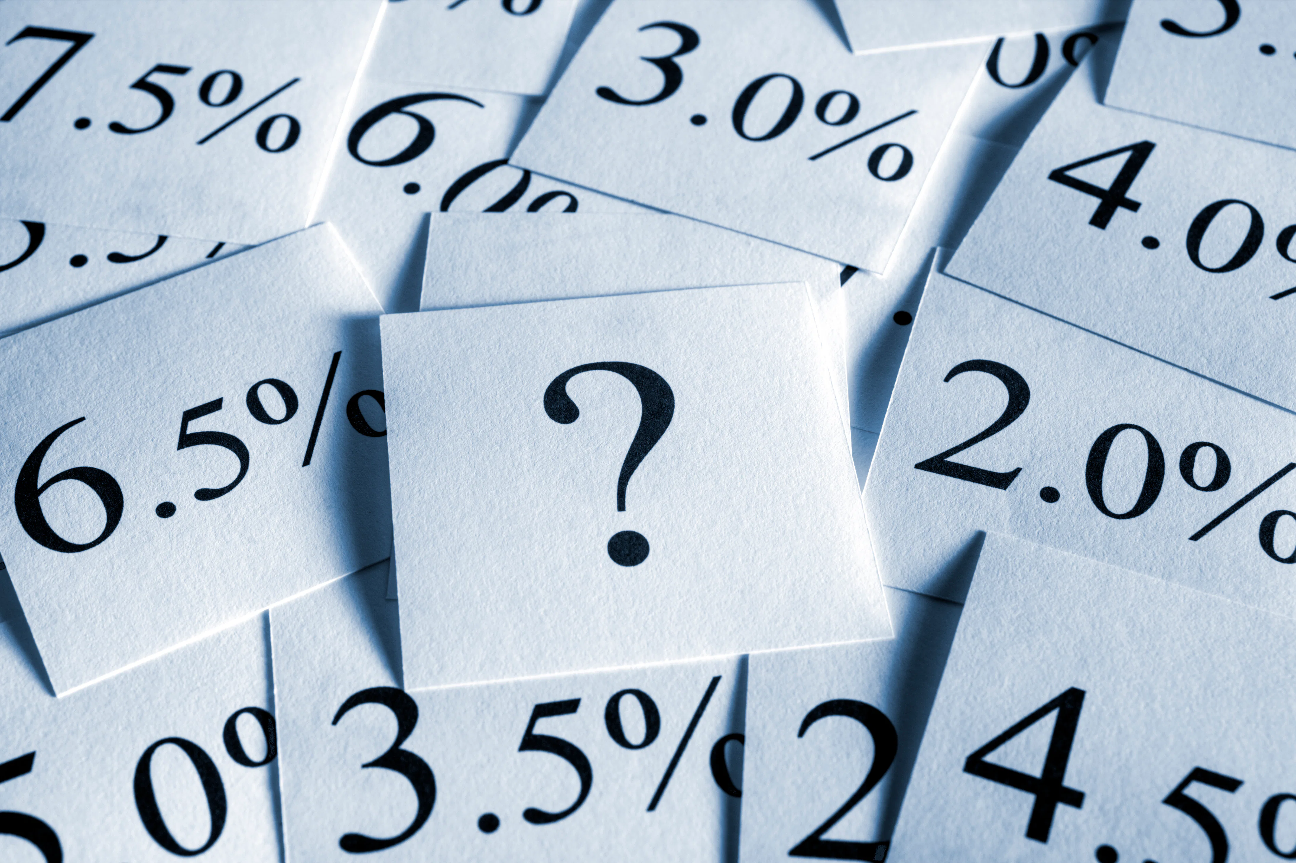 What will interest rates be in the future?